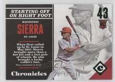 2017 Panini Chronicles Rookies Green 37/199 Magneuris Sierra #131 fm0