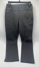 Express Women's Pull-On High Rise Ankle Length Ponte Pant Choose Size Gray