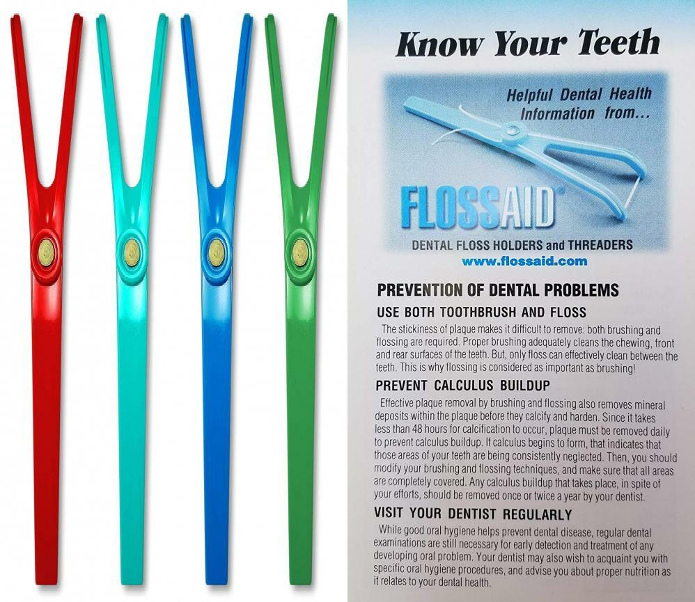 Flossaid Dental Floss Holder 4 pack eBay