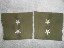 Major General Rank OD Green O-8 Rank 