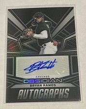 2023 Panini Chronicles - Obsidian Autographs #OA-BR Bryan Ramos (AU, RC)