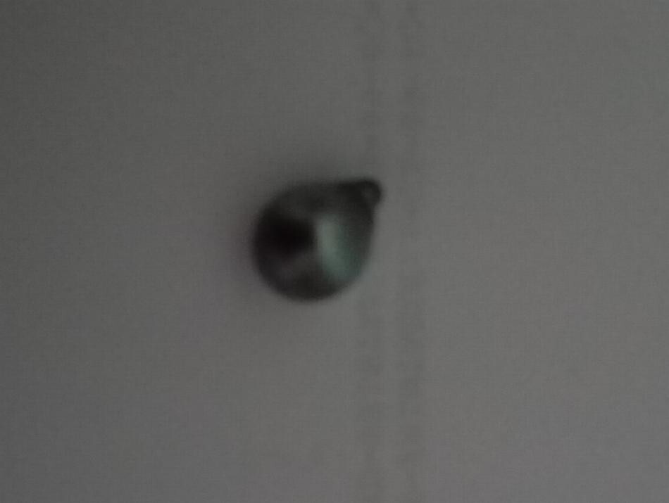Perle Noire de Tahiti 10,5 mm Collier Pendentif Perle Véritable de Culture