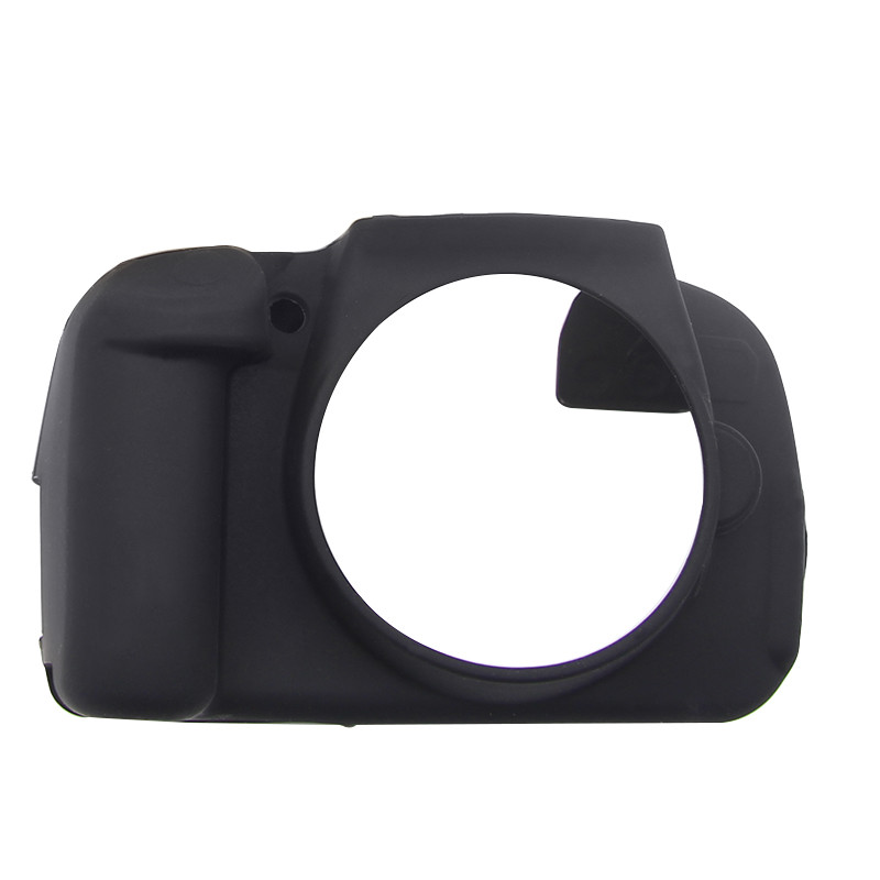 Silicone Rubber Armor Body Skin Camera Case Cover For Canon EOS 600D