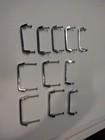 Vintage Set Of 11 Drawer Handles Pulls  From Metal Kitchen Cabinet's  1960s  — photo 3