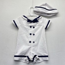 Rare Editions baby sailor costume Size 6 Months