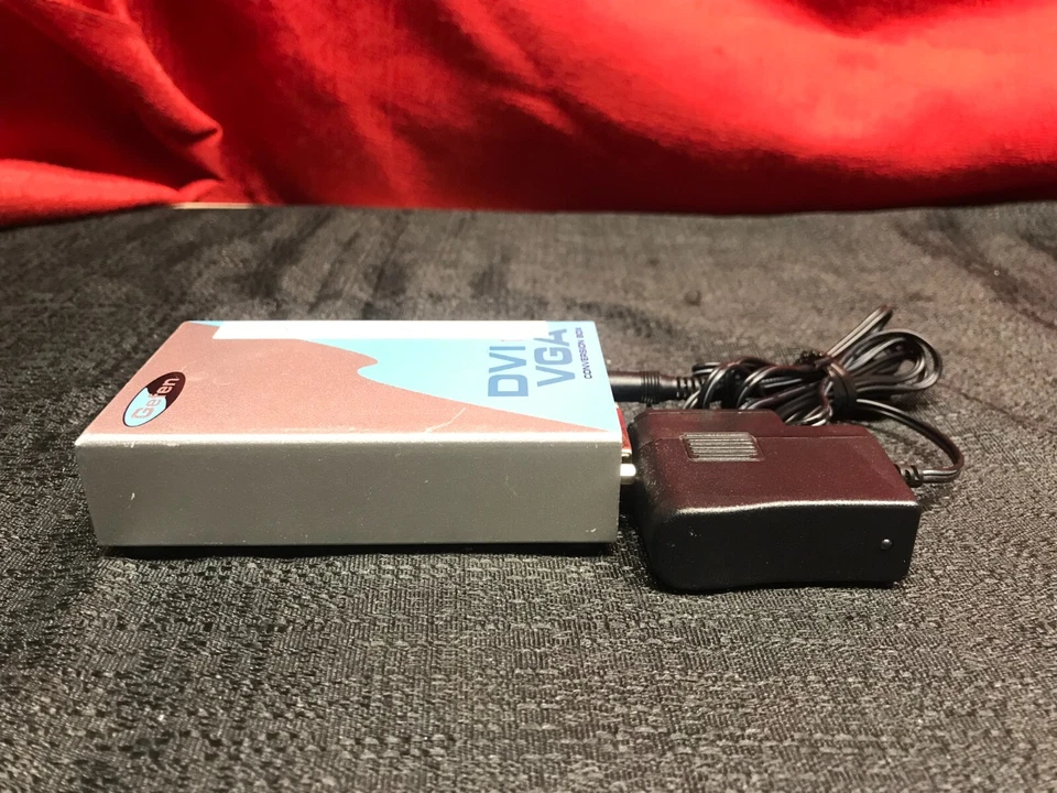 Gefen DVI to VGA Conversion Box DVI2VGA ECO1 with AC Power Adapter - Image 4 of 4