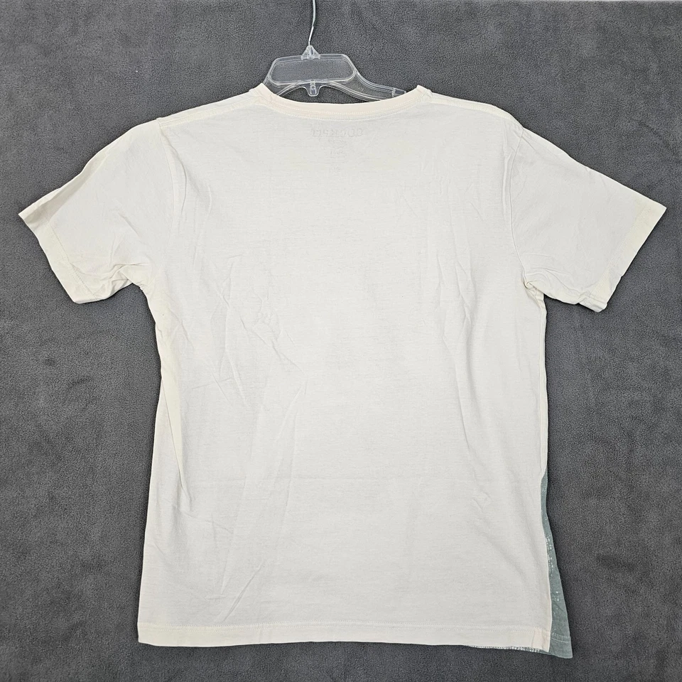 Cockpit Shirt Adult Large Beige USA Pilot Graphic Jet Airman Flight Men Cotton - Image 3 of 4