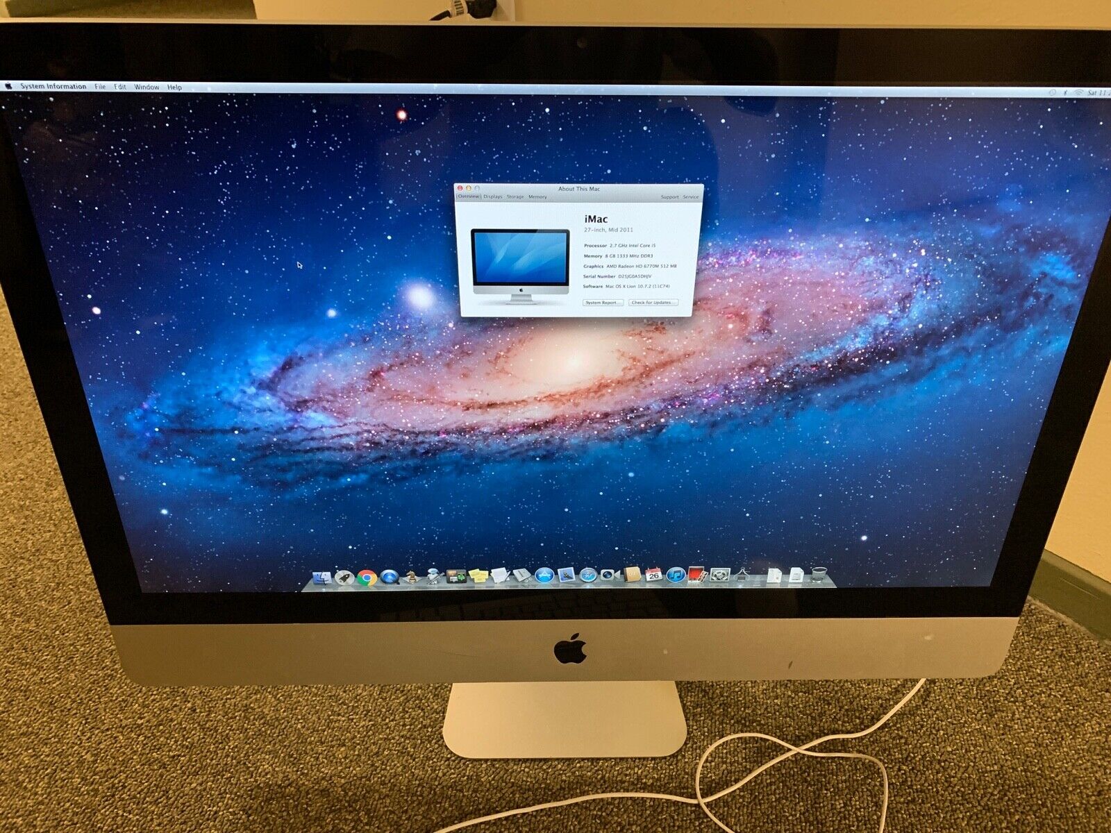 2011 Apple iMac 27