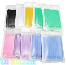100 Pcs Mascara Applicators Eyelash Extension Mascara Swab Wands Makeup tools