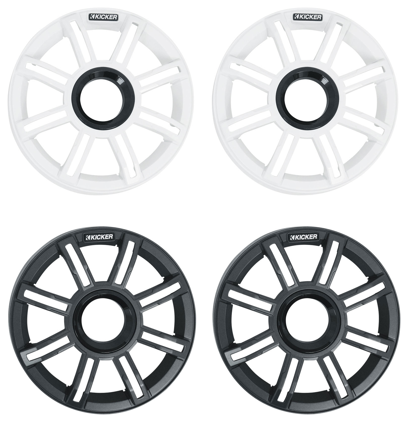 Пара морских компонентных динамиков премиум-класса KICKER 51MSS65 65 мощностью 200 Вт 4-Омные MSS65
