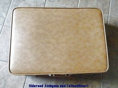 Vintage Invicta Suitcase Luggage Camel 1226A 26