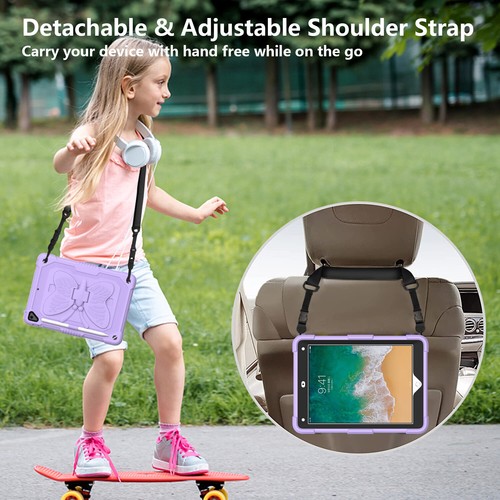 Shockproof Butterfly Stand Case Cover For iPad 9th 8th 7th 6th 5th Gen Kids Gift - Picture 43 of 53