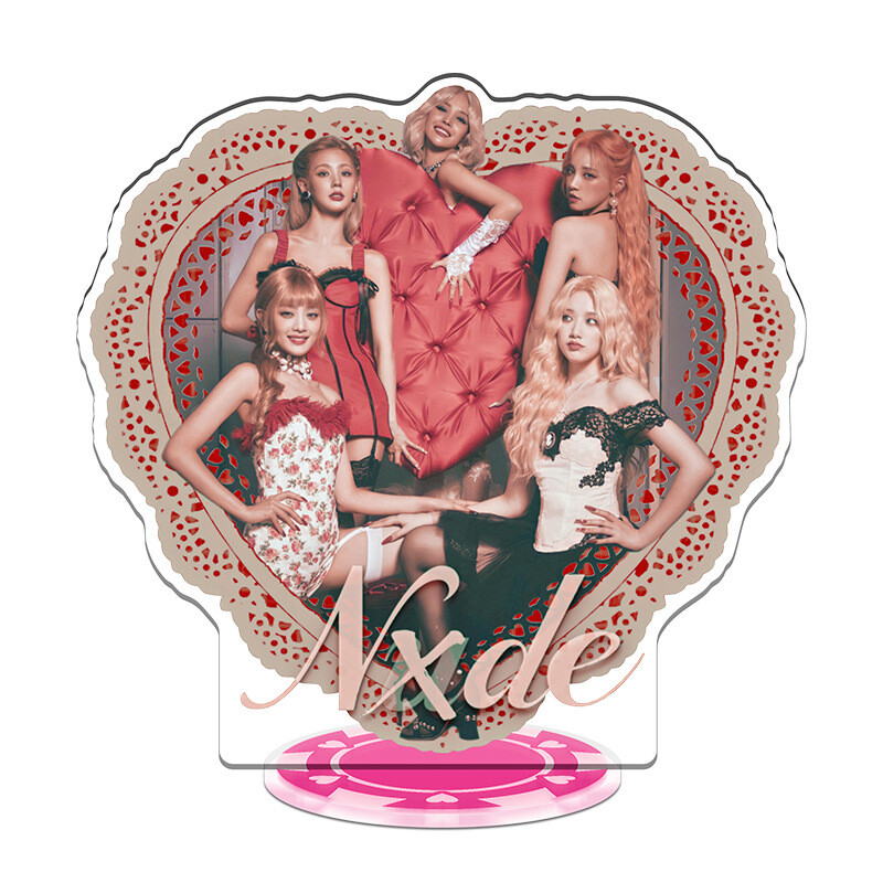Kpop (G)I-DLE Nxde Album Acrylic Figure Doll Desktop Decor Standee
