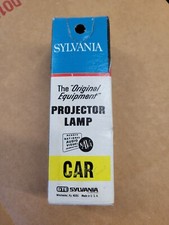 SYLVANIA PROJECTOR LAMP BLUE TOP CAR 150 WATTS 120 VOLTS 15 HRS NOS