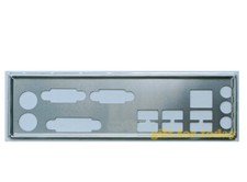 For ASRock H110M-DUP Shield I/O IO Rear Baffle Backplate Motherboard