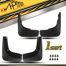 A-Premium Set of 4 Splash Guard Mud Flaps for VW Golf 10-14 MK6 2.5L 2.0L 1.4L