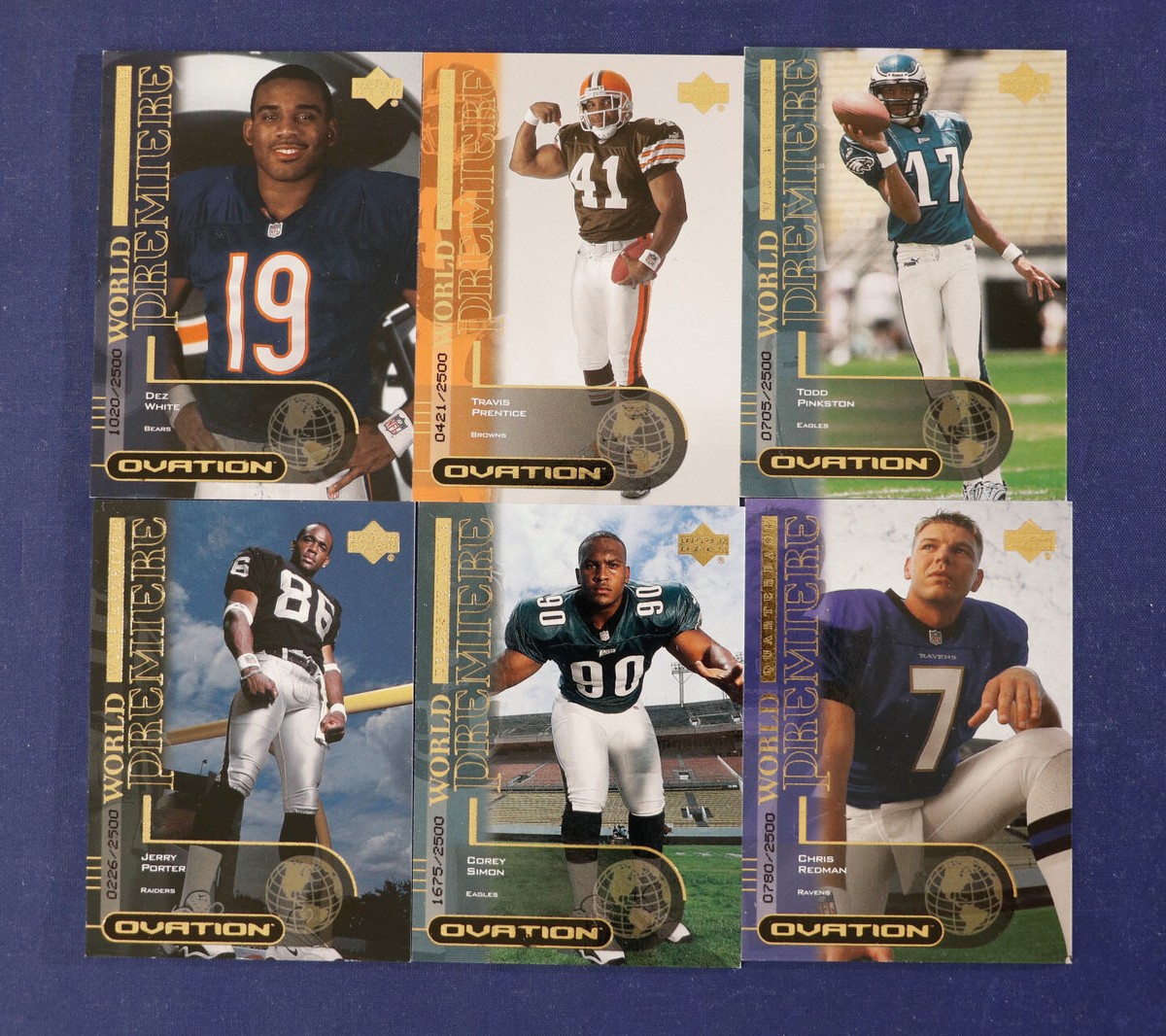 2000 Upper Deck Ovation #d Lot/6 #62 65 75 82 84 86 | eBay