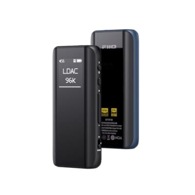 FiiO BTR15 Headphone Amps Bluetooth 5.1 Receiver High Resolution (Black)