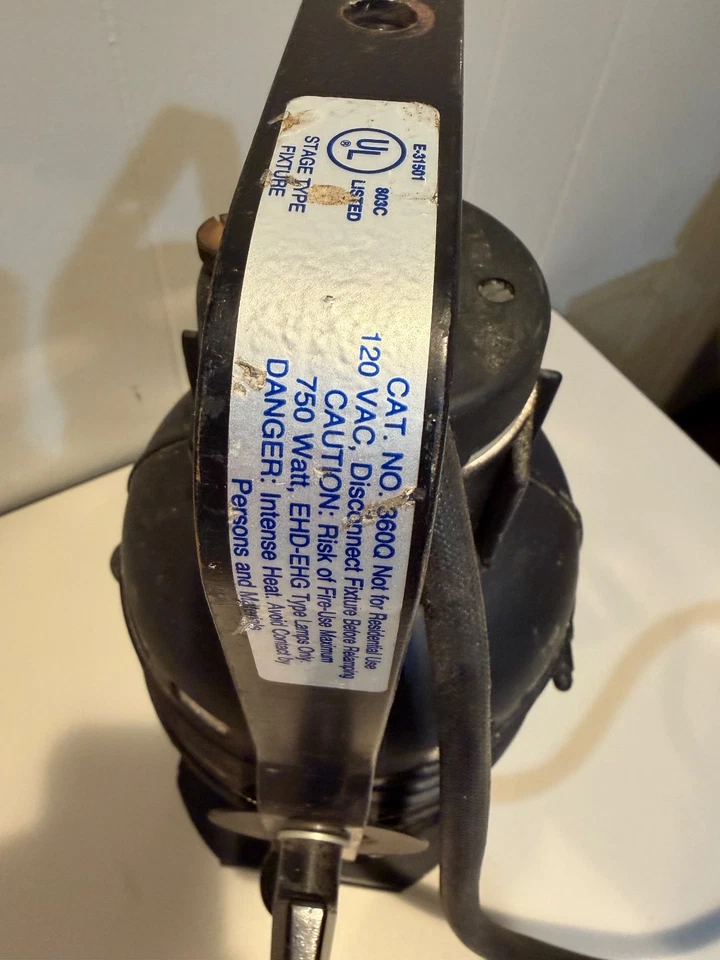 ALTMAN 360Q Series Axial Ellipsoidal Stage Lighting Unit Ceiling Hanging E31501 - Image 4 of 4