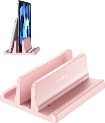 VAYDEER Vertikaler Laptop Ständer Platzsparender 3in1 Vertical Stander 