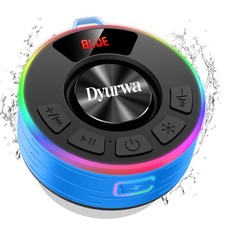 IPX7 Waterproof Shower Bluetooth Speaker Portable Loud Sound Suction Cup Mic