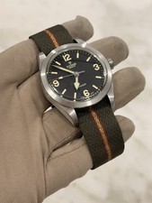 2022 Tudor Ranger Stainless Steel Black Dial Fabric Strap Mens Watch 79950 - B/P 3