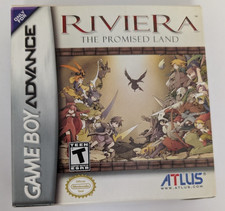Riviera The Promised Land For Nintendo Gameboy Advance GBA CIB