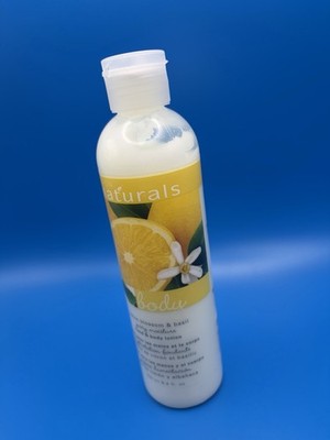 Avon Naturals Lemon Blossom & Basil  Moisturizing Hand Body Lotion 8.4 oz New