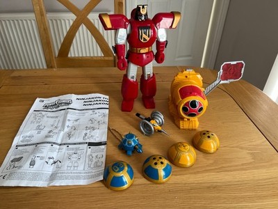 Power Rangers Dx Ninja Storm NinjaKon Megazord mit Kugeln & Mini Waffen sehr guter Zustand
