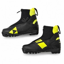 Fischer XJ Sprint Kids Nordic Cross Country Ski Boots EU 29 NNN Worn Once