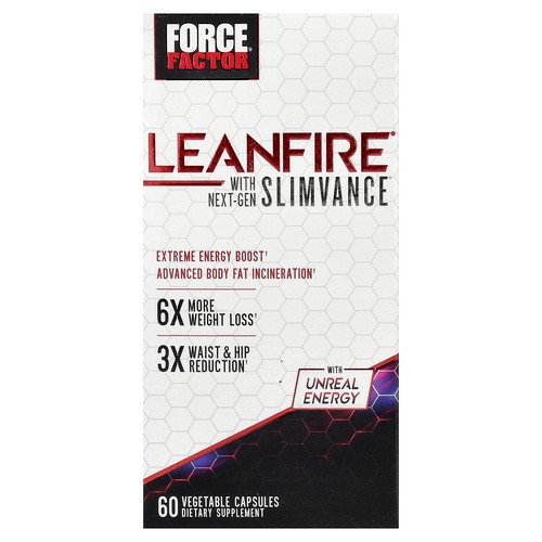 LeanFire® with Next-Gen Slimvance®, 60 Vegetable Capsules