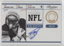 2012 Playoff Prestige NFL Passport Signatures Mohamed Sanu #25 Auto 1u6