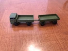 Matchbox Superfast Military Mercedes Truck & Trailer Made In England By Lesney