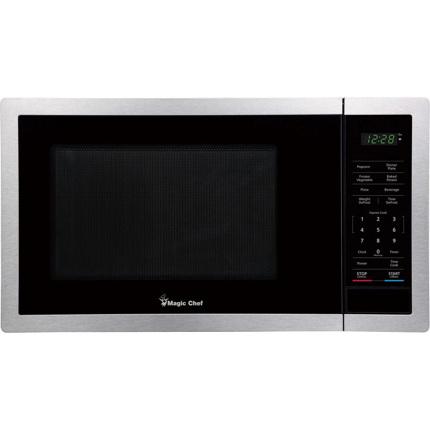0.9 Cu Ft 900W Countertop Digital Touch Microwave