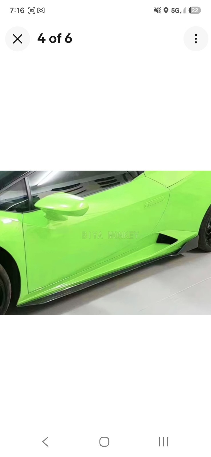 Lamborghini Huracan Running board