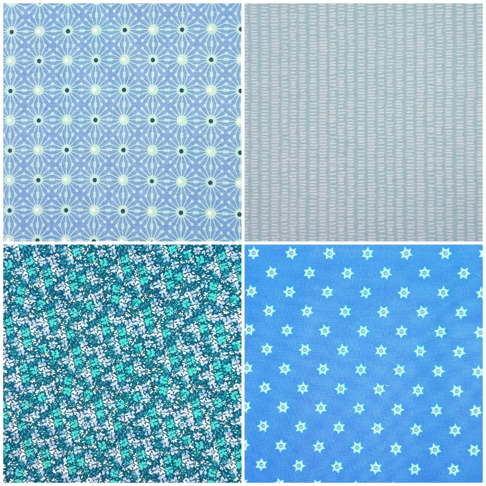 Layer Cake Chalki Patchworkstoff 25Stk Lewis and Irene Moda Benartex 25cm 10Zoll - Bild 4 von 4