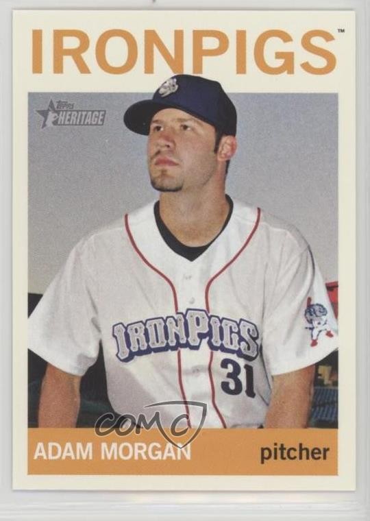 Adam Morgan #71 2013 Topps Heritage Minor League Baseball