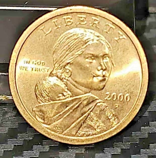 2000 P GOLD PLATED SUSAN B ANTHONY DOLLAR!!!!! | eBay