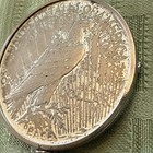 1923 PEACE SILVER DOLLAR No Mint Mark Vintage US Coin Circulated — photo 10