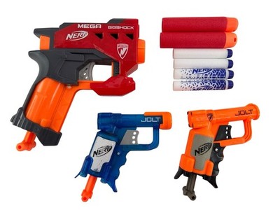 NERF MEGAシリーズ　オレンジトリガー Amazon.com: Nerf N-Strike Mega Series RotoFury Blaster : Toys & Games
