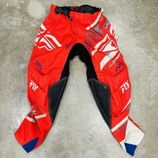 FLY RACING MX EVOLUTION EVO 2.0 SZ 32 RED MOTOCROSS PANTS OFFROAD DIRTBIKE