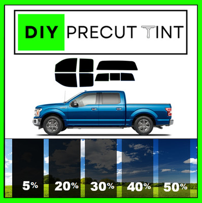 DIY PreCut Premium Ceramic Window Tint Kit Fits 15-20 Ford F-150 ALL Windows
