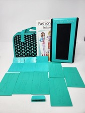 READ Fashion Plates 2014 Dress Design Set With Teal Travel Case Kahootz