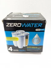 Zero Water 5 Stage Advanced Filtration 4 Pack Replacement Water Filters ZR-006