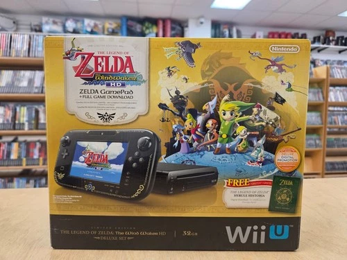 Nintendo Wii U The Legend of Zelda: The Wind Waker HD Edition console Complete