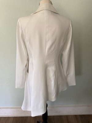 white asymmetric blazer dress Vintage Carrie Dress  Are Kae Rentals
