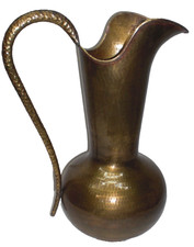 Ogromny uchwyt Messing Shabby Kane wys.=58cm Stojak na parasol Wiejski dzbanek Vintage