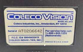 ColecoVision Expansion Module 2 Driving Controller Complete In Box CIB Tested