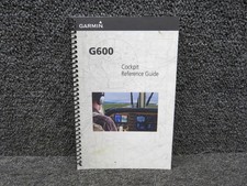 190-00601-03 Garmin G600 Cockpit Reference Guide Booklet