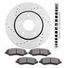 Front Drilled Brake Rotors & Pads for Dodge Grand Caravan Journey Ram C/V 3.6L